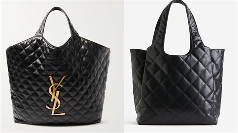 ysl quilted large tote|YSL quilted tote dupe.